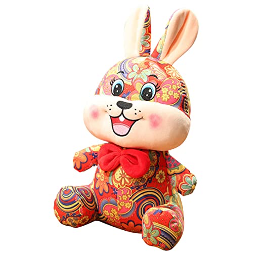 TOPPERFUN Kaninchen Plüschtier Kaninchen-Maskottchen-Puppe ausgestopfter Hase Aber Kuscheltier Schlangen -Maskottchen -Anhänger Plüsch-Kaninchen-Puppe Baumwolle und Plüsch TOPPERFUN Kaninchen Plüschtier Kaninchen-Maskottchen-Puppe ausgestopfter Hase Aber Kuscheltier Schlangen -Maskottchen -Anhänger Plüsch-Kaninchen-Puppe Baumwolle und Plüsch von TOPPERFUN