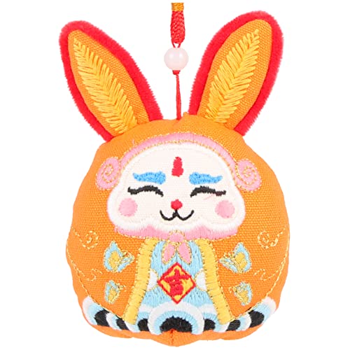 TOPPERFUN Kaninchen Plüschtier dekoratives Stofftier Hasen-Stofftier Kaninchengefüllter Plüschtiere für Mädchen tierische Verzierungen PP Baumwolle Orange TOPPERFUN Kaninchen Plüschtier dekoratives Stofftier Hasen-Stofftier Kaninchengefüllter Plüschtiere für Mädchen tierische Verzierungen PP Baumwolle Orange von TOPPERFUN