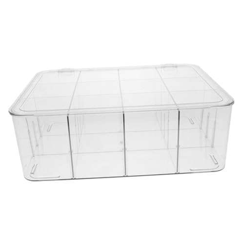 TOPPERFUN Karten Aufbewahrungsbox aus Kunststoff Fächer Abnehmbar für Visitenkarten Id Karten und Kreditkarten Elegantes Design für Einen Ordentlichen Schreibtisch Transparent und Langlebig TOPPERFUN Karten Aufbewahrungsbox aus Kunststoff Fächer Abnehmbar für Visitenkarten Id Karten und Kreditkarten Elegantes Design für Einen Ordentlichen Schreibtisch Transparent und Langlebig von TOPPERFUN
