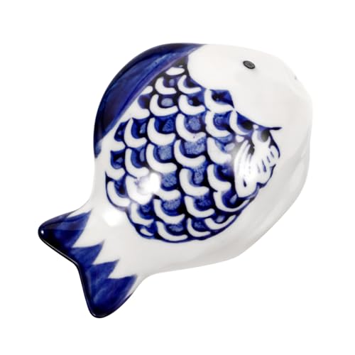 TOPPERFUN Keramische Fischstatue für Aquarien Schwimmendes Ornament Dekorative Aquarientiere Handgefertigte Figur für Stilvolle Unterwasserwelten Leichte und Dekoration von TOPPERFUN