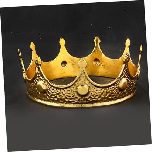 TOPPERFUN Klassische Königskrone für Geburtstag Herren Damen Glitzernde Party Krone Leichtes Vintage Cosplay Accessoire für Festliche Feiern und Fotoshootings von TOPPERFUN