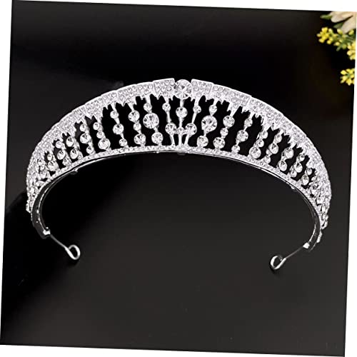 TOPPERFUN Kopfbedeckung Braut Haarschmuck Strass Stirnband Party Kommunion Leicht Elegant von TOPPERFUN