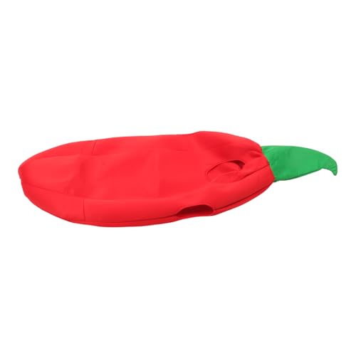 TOPPERFUN Kostüm für Leichtes Chili Pfeffer Cosplay Outfit für Bühnenauftritte Maskerade und Themenpartys Bequeme und Vielseitige Verkleidung für Kleine Kostümliebhaber von TOPPERFUN