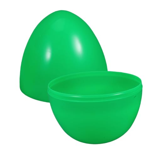 TOPPERFUN Künstliche Eier Dekoration Eier Dekorative Osterboxen Ostereierhalter Ostereier Dekorationen Ostereier Basteln Ostern Dekoratives Osterei Plastik Osterei Grün Abs von TOPPERFUN