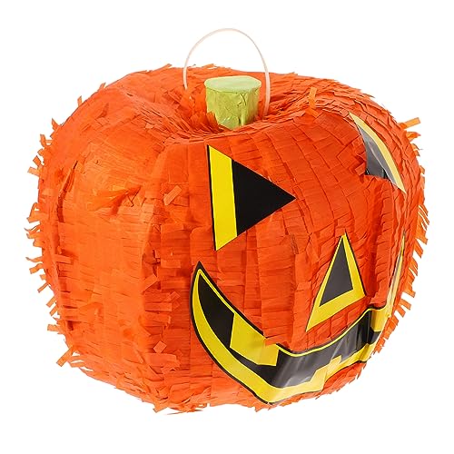 TOPPERFUN Kürbis Pinata für Halloween Faltbare Party Dekoration mit Buntem für Kinderfeste und Überraschungen Robustes Papiermaterial Tragbar und Leicht TOPPERFUN Kürbis Pinata für Halloween Faltbare Party Dekoration mit Buntem für Kinderfeste und Überraschungen Robustes Papiermaterial Tragbar und Leicht von TOPPERFUN