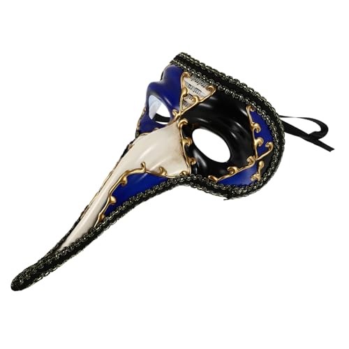 TOPPERFUN Lange Nase Maske für Halloween Halbmaske für Kostümpartys Maskerade und Karneval Bequemer Tragekomfort Kreatives Design Langlebiges Material TOPPERFUN Lange Nase Maske für Halloween Halbmaske für Kostümpartys Maskerade und Karneval Bequemer Tragekomfort Kreatives Design Langlebiges Material von TOPPERFUN