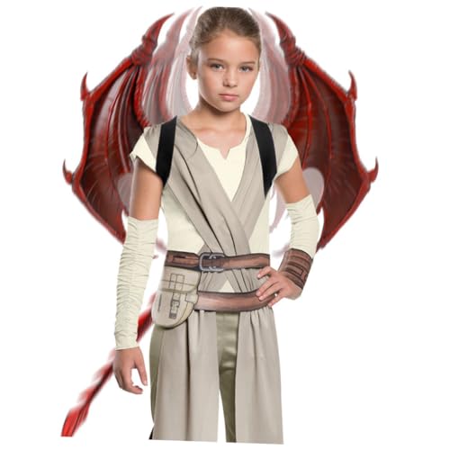 TOPPERFUN Maskenflügel Set Für Halloween Kostüm Maskenschwänze Kostüme Drachenmaskenflügel Kostümdekoration Halloween Masken Outfits Für Jungen Drachen Anziehparty Flügel TOPPERFUN Maskenflügel Set Für Halloween Kostüm Maskenschwänze Kostüme Drachenmaskenflügel Kostümdekoration Halloween Masken Outfits Für Jungen Drachen Anziehparty Flügel von TOPPERFUN