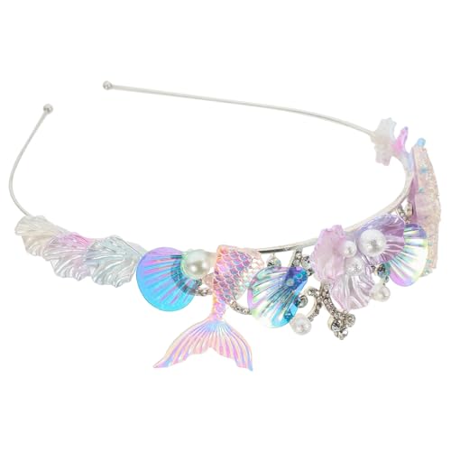 TOPPERFUN Meerjungfrau Haarschmuck mit Muscheln und Strass Komfortables Cosplay Stirnband für Mädchen Festlicher Kopfschmuck für Party und Familienfeier Langlebig und Auffällig TOPPERFUN Meerjungfrau Haarschmuck mit Muscheln und Strass Komfortables Cosplay Stirnband für Mädchen Festlicher Kopfschmuck für Party und Familienfeier Langlebig und Auffällig von TOPPERFUN