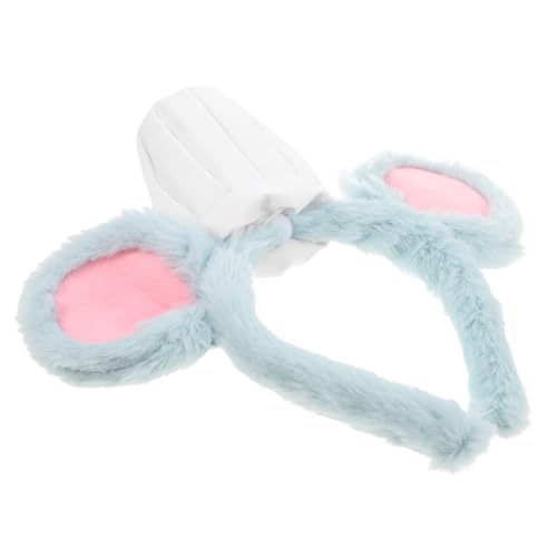 TOPPERFUN Mini Party Hüte Halloween Mausohren Frauen Rattenkostüm für Erwachsene Mäusekostüm stirnband kochmütze lustige Hüte Weihnachtsmütze Rattenohren Stoff Green von TOPPERFUN