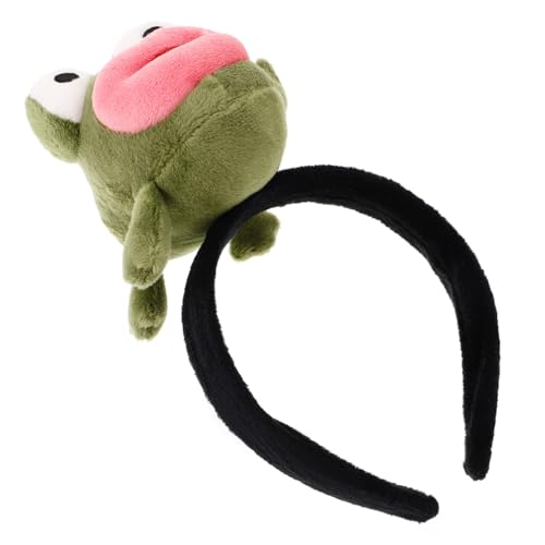 TOPPERFUN Niedliches Frosch party haarband Motiv Bequemes Rutschfestes Stirnband für Make up Gesichtspflege und Kostümfeste Geeignet für Karneval Performance und Alltag TOPPERFUN Niedliches Frosch party haarband Motiv Bequemes Rutschfestes Stirnband für Make up Gesichtspflege und Kostümfeste Geeignet für Karneval Performance und Alltag von TOPPERFUN