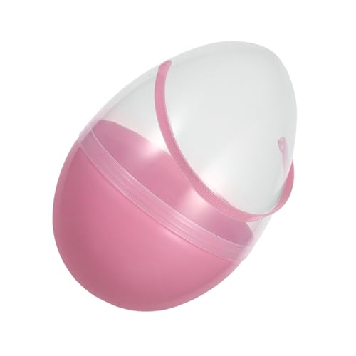 TOPPERFUN Ostereier Dekorationen Jumbo Kaninchen Behälter groß handhaben Eier durchsichtiges Osterei aus Plastik Osterkörbe Schnabeltassen aus Kunststoff pp Rosa TOPPERFUN Ostereier Dekorationen Jumbo Kaninchen Behälter groß handhaben Eier durchsichtiges Osterei aus Plastik Osterkörbe Schnabeltassen aus Kunststoff pp Rosa von TOPPERFUN