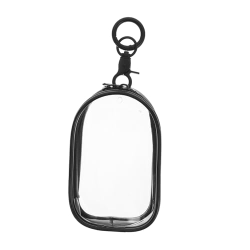 TOPPERFUN Puppenausflugstasche Puppenetui Mit Reißverschluss Präsentationstasche Mit Reißverschluss Hängende Puppenhülle Figuren-display-taschen-schlüsselanhänger Schwarz Pvc TOPPERFUN Puppenausflugstasche Puppenetui Mit Reißverschluss Präsentationstasche Mit Reißverschluss Hängende Puppenhülle Figuren-display-taschen-schlüsselanhänger Schwarz Pvc von TOPPERFUN
