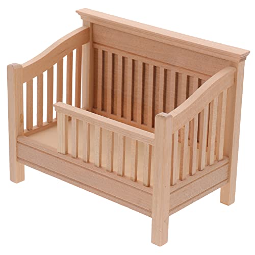 TOPPERFUN Puppenbett aus Zartes Puppenhaus Zubehör für DIY Projekte Langlebig und Detailreich Verarbeitet für Kreatives und Dekorieren TOPPERFUN Puppenbett aus Zartes Puppenhaus Zubehör für DIY Projekte Langlebig und Detailreich Verarbeitet für Kreatives und Dekorieren von TOPPERFUN