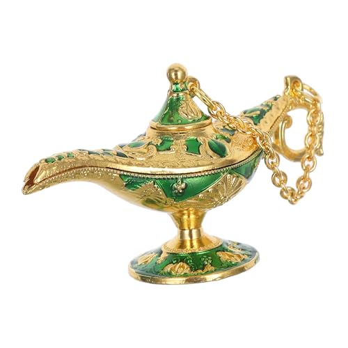 TOPPERFUN Retro Tischlampe Vintage Wunschlampe Aus Zinklegierung Für Wohnzimmer Und Innenbereich Als Dekoratives Wohnornament Und Tischdekoration TOPPERFUN Retro Tischlampe Vintage Wunschlampe Aus Zinklegierung Für Wohnzimmer Und Innenbereich Als Dekoratives Wohnornament Und Tischdekoration von TOPPERFUN