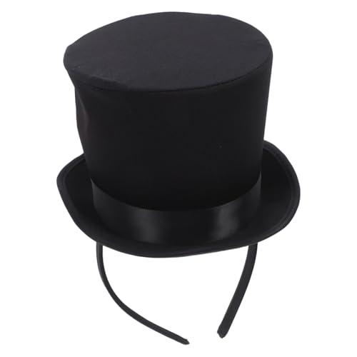 TOPPERFUN Schwarzer Kleiner Banquet Zylinderhut Festlicher Kopfschmuck für Fasching Cosplay Bühnenauftritte und Festliche Feiern Leichter Komfortabler accessoire TOPPERFUN Schwarzer Kleiner Banquet Zylinderhut Festlicher Kopfschmuck für Fasching Cosplay Bühnenauftritte und Festliche Feiern Leichter Komfortabler accessoire von TOPPERFUN