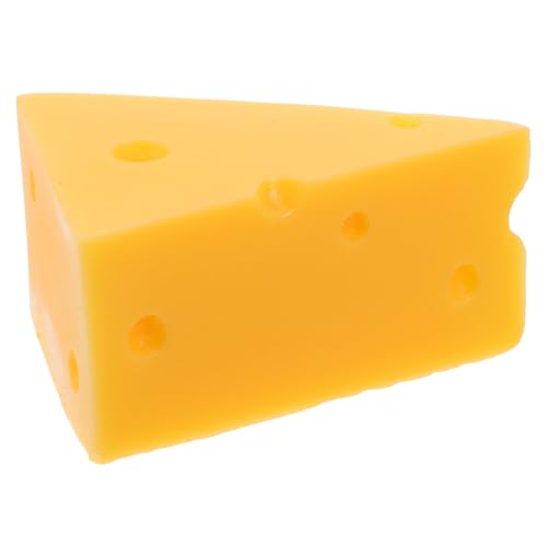 TOPPERFUN Simulation Käse Modell Künstliche Käse Deko für Fotografie für Kreative Präsentationen und DIY Landschaftsdekorationen TOPPERFUN Simulation Käse Modell Künstliche Käse Deko für Fotografie für Kreative Präsentationen und DIY Landschaftsdekorationen von TOPPERFUN