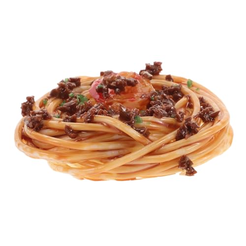 TOPPERFUN Simulationsnudelmodell Gefälschte Spaghetti Sie Essensspaghetti Künstliche Fleischmodelle Winziges Essen Gefälschte Lebensmittel Realistisches Spielfutter Mini-Essen Harz TOPPERFUN Simulationsnudelmodell Gefälschte Spaghetti Sie Essensspaghetti Künstliche Fleischmodelle Winziges Essen Gefälschte Lebensmittel Realistisches Spielfutter Mini-Essen Harz von TOPPERFUN