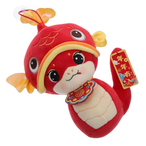 TOPPERFUN Stuffed Snake Plushie Dekoration Für Zuhause Kuscheltier Für Cartoon Snake Figur Als Für Mädchen von TOPPERFUN