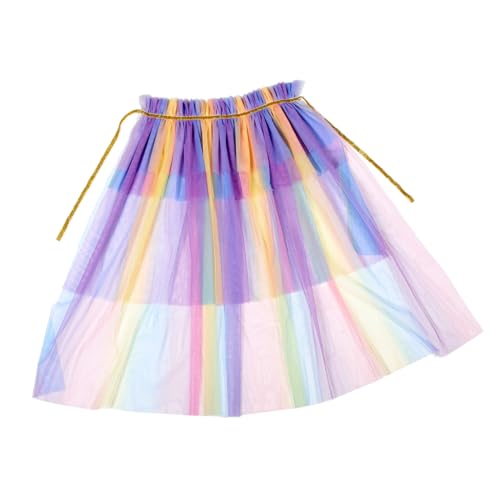 TOPPERFUN Umhang aus Tüll für Mädchen Buntes Atmungsaktives Cape mit Elastischem Leichtes Bequemes Polyesterkostüm für Fasching Halloween Geburtstage und Cosplay partys TOPPERFUN Umhang aus Tüll für Mädchen Buntes Atmungsaktives Cape mit Elastischem Leichtes Bequemes Polyesterkostüm für Fasching Halloween Geburtstage und Cosplay partys von TOPPERFUN