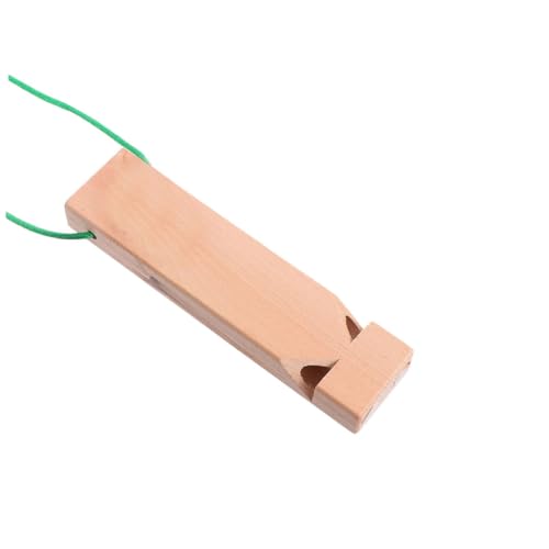 TOPPERFUN Unvollendetes Zugpfeife DIY Holzpfeife für Musikalisches Instrument zum Malen Kreative Spielerei für Geburtstagsfeiern und Weihnachten Fördert Musikalisches und Zufällige Farbe von TOPPERFUN