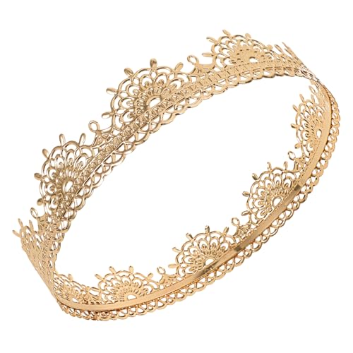 TOPPERFUN Vintage Königskrone Herren Cosplay Prop Leichtes Stirnband Retro Krone für Fasching Karneval Geburtstag Bühne Fest von TOPPERFUN