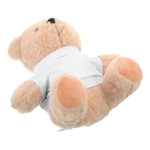 TOPPERFUN Wärmeübertragungs-Teddybär Weihnachten Babypartybevorzugungsbär knuddelig Kind tragen Neugeborenes klein DIY Plüschbär ausgestopfter Bär Plüsch- TOPPERFUN Wärmeübertragungs-Teddybär Weihnachten Babypartybevorzugungsbär knuddelig Kind tragen Neugeborenes klein DIY Plüschbär ausgestopfter Bär Plüsch- von TOPPERFUN