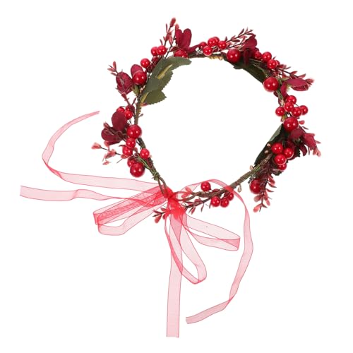 TOPPERFUN Weihnachtlicher Haarkranz mit Roten Beeren Hautfreundlich und Rutschfest Festliches Haarband für Hochzeit Geburtstag Karneval und Xmas Fotoshootings Komfortabler Kopfschmuck für TOPPERFUN Weihnachtlicher Haarkranz mit Roten Beeren Hautfreundlich und Rutschfest Festliches Haarband für Hochzeit Geburtstag Karneval und Xmas Fotoshootings Komfortabler Kopfschmuck für von TOPPERFUN