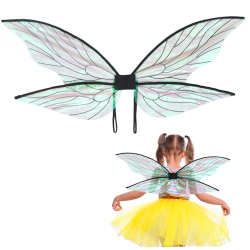 TOPPERFUN Zikadenflügel für Dekorative für Festivals Robuste Komfortable Cosplay Accessoires für Partys Karneval Hochwertige Verarbeitung für Einen TOPPERFUN Zikadenflügel für Dekorative für Festivals Robuste Komfortable Cosplay Accessoires für Partys Karneval Hochwertige Verarbeitung für Einen von TOPPERFUN