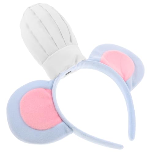 TOPPERFUN -stirnband Ratte Kostüm Erwachsene Wald Halloween Ohren Blau Plüsch Rosa Lustige Hüte Für Männer Weihnachts-haarschmuck Mini-kochmütze-stirnband Sky-blue Stoff TOPPERFUN -stirnband Ratte Kostüm Erwachsene Wald Halloween Ohren Blau Plüsch Rosa Lustige Hüte Für Männer Weihnachts-haarschmuck Mini-kochmütze-stirnband Sky-blue Stoff von TOPPERFUN