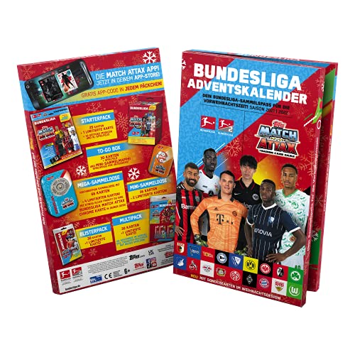 Bundesliga Match Attax 2021/2022 - Adventskalender von Topps