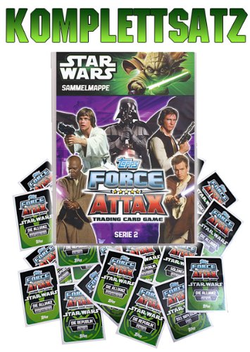 Force Attax Movie Cards Serie 2 - Komplettsatz plus Sammelmappe von TOPPS