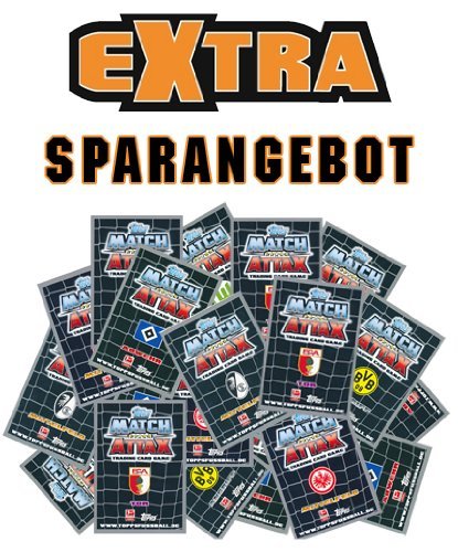 Match Attax EXTRA Bundesliga - 50 verschiedene Base Karten - Saison 12/13 von TOPPS