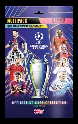 TOPPS Multipack-Aufkleber UCL 24-25 von TOPPS