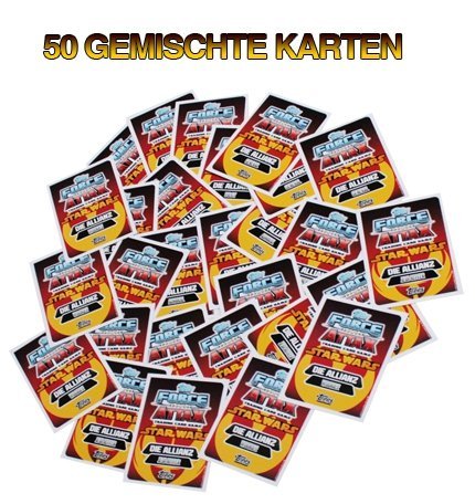 TOPPS - Star Wars Force Attax - Movie Cards Serie 3 - 50 gemischte Base Karten - Deutsch TOPPS - Star Wars Force Attax - Movie Cards Serie 3 - 50 gemischte Base Karten - Deutsch von TOPPS