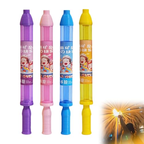 Cithway Feuerwerk Wasserpistole,Feuerwerk Wasserpistole Spielzeug, Wassersprühspielzeug, Romantische Feuerwerk Water Squirter, Citaway Feuerwerk Wasserpistole für Baden,Pool, Party (4PC) von TOPWAL