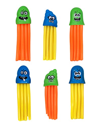 TOPWAYS Pool Tauchen Spielzeug Set 6 Tauchen Medusa Tauchen Torpedos Schwimmen Unterwasser Pool Trainingsspielzeug Tauchen Spiele Training Kindergeschenke (Medusa) von TOPWAYS