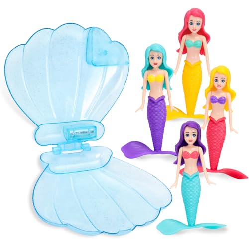 TOPWAYS Wasserspielzeug Kinder Set, Meerjungfrauen Pool Spielzeug, Tauchspielzeug Meerjungfrauen, Schwimmbadzubehör & Pool Spielzeug Kinder, Tauchspiele Training Kindergeschenke TOPWAYS Wasserspielzeug Kinder Set, Meerjungfrauen Pool Spielzeug, Tauchspielzeug Meerjungfrauen, Schwimmbadzubehör & Pool Spielzeug Kinder, Tauchspiele Training Kindergeschenke von TOPWAYS