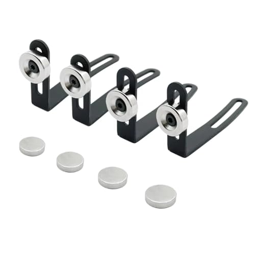 RC Autoteile Für Axial Für SCX10 90046 D90 1/10 4 PCS Metall L-förmige Halterung Mit RC-Autogehäuse Karosseriehalterung Rack Magnet RC Crawler Autozubehör RC Autoteile Für Axial Für SCX10 90046 D90 1/10 4 PCS Metall L-förmige Halterung Mit RC-Autogehäuse Karosseriehalterung Rack Magnet RC Crawler Autozubehör von TOQPCZA