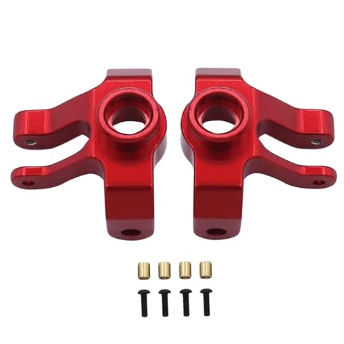RC Autoteile Für MN MN86K MN86KS MN86 MN86S 1/12 Achsengehäuse Metall Vorder- Und Hinterachsengehäuseabdeckungen Rc Auto-Upgrade-Teile(Red) von TOQPCZA