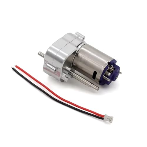 RC Autoteile Für MN82 Für MN78 1/12 1 Pcs Metall Übertragung Motor Getriebe Box Mit Metall Zahnräder RC Auto Upgrade Teile Zubehör(Silver) von TOQPCZA
