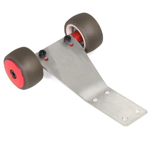 RC Autoteile Für RGT EX86020 86020 LC71 1/10 Edelstahl Vorne Und Hinten Für Chassis Schutz Fernbedienung Auto Upgrade Ersatz Teile Zubehör(Red) von TOQPCZA