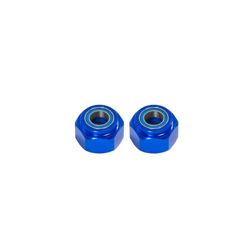 RC Autoteile Für Tamiya DT03 DT3010F Aluminium Legierung Lager Hexagonal Joint (vorderrad Nur) Upgrade Teile Zubehör(Blue) von TOQPCZA
