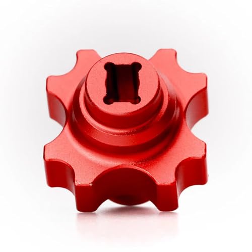RC Autoteile Für Tamiya Für TT02 Für TT02B TT02T TT02D Metall Differential Lock Differential Locker Spool RC Auto Upgrades Teile Zubehör(Red) von TOQPCZA