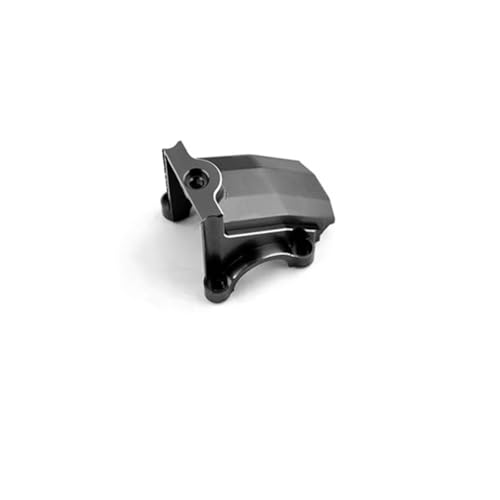 RC Autoteile Für Traxxas 1/5 Für X-Maxx 1/6 7780 Für XRT Metall Vorne Hinten Differential Gehäuse Getriebe Abdeckung RC Monster Truck Upgrade Teile(Black) von TOQPCZA