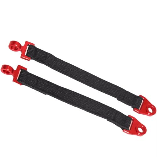 RC Autoteile Für Traxxas Für UDR 1/7 Für UDR-85076-4 Für Traxxas 108 Mm 8548 Karosserie Hinten Stoßdämpfer Begrenzung Gürtel Upgrade Teile Zubehör(Red) von TOQPCZA