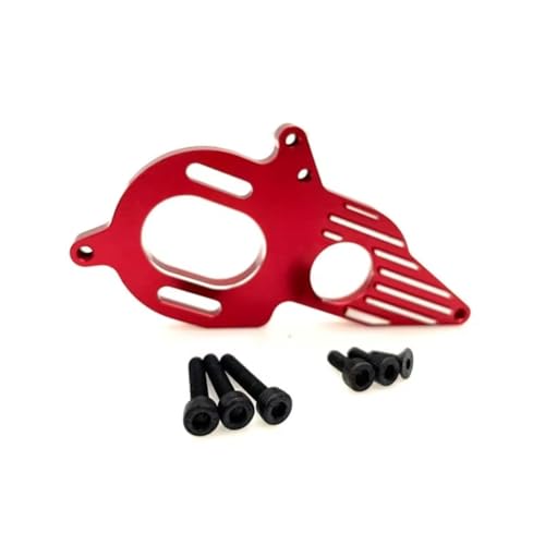 RC Autoteile Für Typhon Big Für Rock Für Senton 3S Für Outcast Für Kraton 4S 1/10 Modelle Metallverstellbare Motorhalterung RC Auto Upgrade Teile(Red) von TOQPCZA
