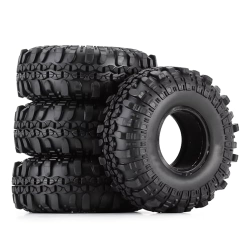 RC Räder Für Axial Für SCX10 90046 Für AXI03007 Für Tamiya Für CC01 Für D90 1,9 "108MM Für Rock Für Gelände LKW Rad Reifen 4PCS Maßstab 1:10 RC Crawler von TOQPCZA
