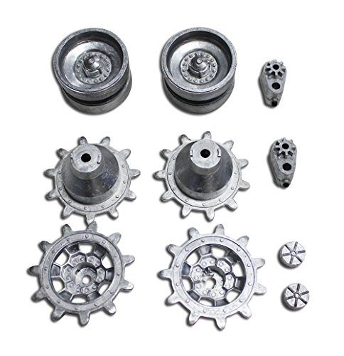Torro Treib- U. Leiträder - Set für Leopard 2A6 Torro Treib- U. Leiträder - Set für Leopard 2A6 von TORRO