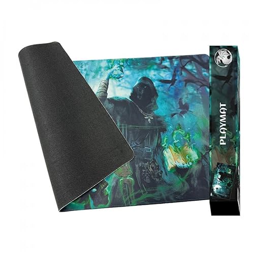 Torso - Art Edition Playmats, 600 x 350 mm, 3mm stark, mit gestickten Rändern (Summoner of The Undead Legion) von TORSO - unique protection