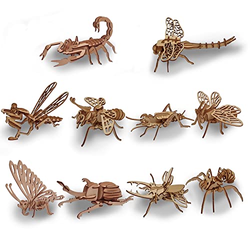 Holz 3D-Puzzle Insekten Holz 3D-Puzzle Insekten von TOTITOY